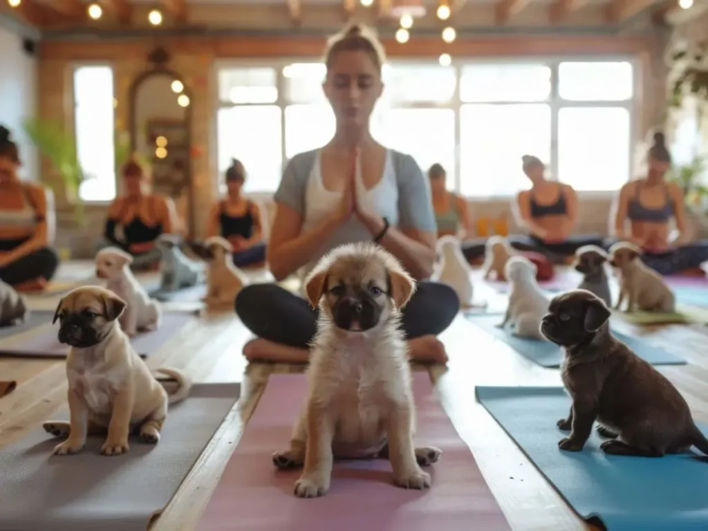 Puppy Yoga