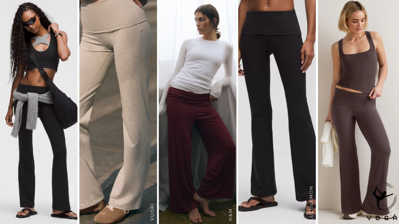 Fold Over Yoga Pants